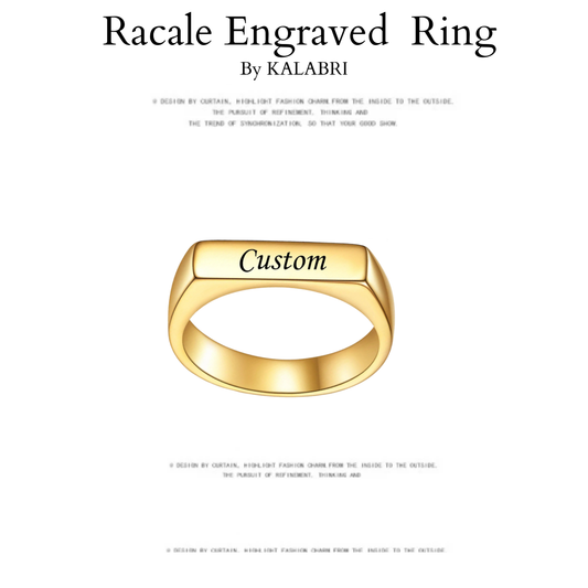 Racale Engraved  Ring